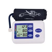 Digital Automatic Blood Pressure Monitor - Upper Arm Cuff - Large Screen - Accurate & Fast Reading Electronic Machine - for Home Use