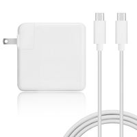 TWEIDA 65W 61W USB-C Power Adapter Replacement for Macbook Pro Asus Lenovo with USB-C to USB-C Cable