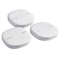 Samsung SmartThings Wifi Mesh Router Range Extender SmartThings Hub Functionality Whole-Home WiFi Coverage - Zigbee, Z-Wave, Cloud to Cloud Protocols - White (3 Pack) - ET-WV525KWEGUS