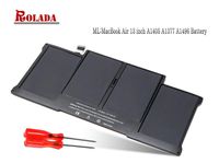 ROLADA A1496 Battery Replacement for Apple A1377 A1405 MacBook Air 13 inch,A1369 (Late 2010 Mid 2011 Version), A1466 (Mid 2012 Mid 3013 Early 2014),661-5731 MC503 MC504 MacBook Air Battery-55Wh/7200m