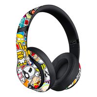 Custom Skin Decal for Beats Studio3 Wireless - Beats by Dre (Decal Only, Device is Not Included) - Vinyl Wrap Protective Sticker by VCG Customs (Sticker Bomb)