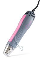 Chandler Tool Embossing Heat Gun - 300 Watt - Dual-Temperature Professional Heat Tool - for Embossing Shrink Wrapping Paint Drying Crafts Electronics DIY ... (Pink)