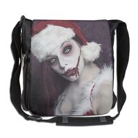 HUE FIUB Classic Christmas Corpse Messenger Bag Shoulder Bag Outdoor Sports Crossbody Bag Side Bag For Men Women