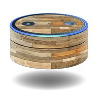 MightySkins Skin Compatible with Amazon Echo Dot - Reclaimed Wood | Protective, Durable, and Unique Vinyl Decal wrap Cover | Easy to Apply, Remove, and Change Styles | Made in The USA