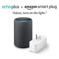 Echo Plus (2nd Generation) with Amazon Smart Plug - Charcoal