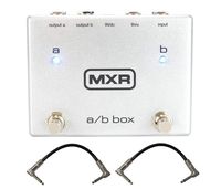 MXR M196 A/B Box Guitar Pedal w/ Patch Cables