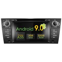 Amaseaudio Upgrade Android 9.0 32GB ROM 7 Inch TFT LCD 1-Din Online Navigating Car Stereo Auto Radio Mirrorlink WiFi GPS for BMW 3 Series E90 E91 E92 E93