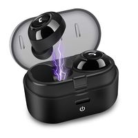 DamaGood Wireless Earbuds Earphones TWS Bluetooth 5.0 with Charging Case Noise Reduction Bass Stereo Sound and Build-in Mic