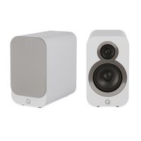 Q Acoustics 3010i Compact Bookshelf Speaker Pair (Arctic White)