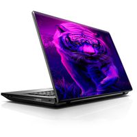 15 15.6 inch Laptop Notebook Skin vinyl Sticker Cover Decal Fits 13.3" 14" 15.6" 16" HP Lenovo Apple Mac Dell Compaq Asus Acer / Tiger Prowl Pink Purple Neon Jungle