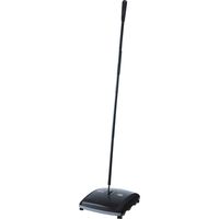 Rubbermaid Commercial Dual Action Mechanical Sweeper, Black/Yellow, FG421388BLA