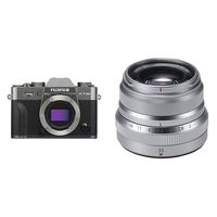 Fujifilm X-T30 Body Charcoal Silver + Fujinon XF35mmF2 R WR Lens Silver