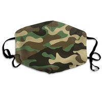 Skull Camouflage Soldier Dust Mask,Washable and Reusable Cleaning Gardening Outdoor Activities Warm Windproof Mask