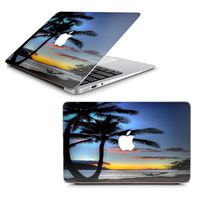 Skin Decal for MacBook Air 13" inch A1369 A1466 Laptop Vinyl Wrap/Paradise Sunset Palm Trees