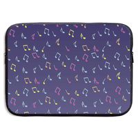 Lovesofun Musical Notes Waterproof Neoprene Laptop Sleeve Case - Portable Business Notebook Liner Protective Bag for MacBook Pro/MacBook Air/Asus/Dell