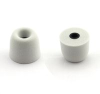 Heyous 3 Pairs/Set 3mm Memory Foam Earbuds Sponge Caps Covers S/M/L Noise Isolating In-Ear Eartips Sponge Replacement for Headphone Earphone Gray