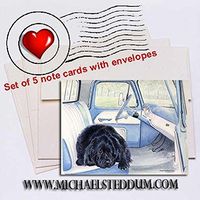 Michael Steddum I Call Shotgun, Newfoundland Note Card Set