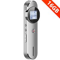 SNOWFOX 16GB Unicorn Digital Voice Recorder Voice Activated Recorder with Playback - Upgraded Small Tape Recorder for Lectures, Meetings, Interviews, Mini Audio Recorder USB Charge, MP3
