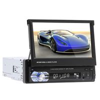 Mioloe 7 Car Stereo Audio Radio GPS Navigation Retractable autoradio with BT DVD MP5 SD FM USB Player Rear View Camera