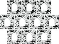 Omnipod Adhesive Patch Precut Cat Design Adhesive Patches with Split Backing, Easy to Apply x 10 Pack