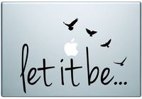 Let It Be The Beatles Laptop Decal Sticker Vinyl Art Music