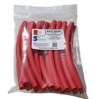 Buy Auto Supply # BAS13804R (25 Count) Red 3:1 Heat Shrink Tubing Dual Wall Adhesive Lined, Automotive & Marine Grade - Size: I.D 3/8" (9.5mm) - 6 Inch Sections