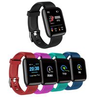 Alisena Smart Watch, Fitness Tracker with Heart Rate Monitor, Activity Tracker with 1.3" Touch Screen, IP67 Waterproof Pedometer Smartwatch with Sleep Monitor, Step Counter for Kids, Women and Men