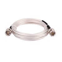 15ft 3G/6G SDI Cable HD-SDI BNC Male-BNC Male 75 Ohm RG179 Jumper Cables for Surveillance Camera System Cables CCTV/DVR/TV