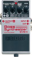BOSS Bass Synthesizer Guitar Pedal, Silver (SYB-5)