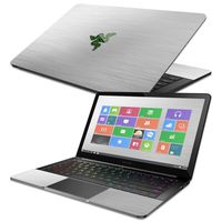MightySkins Skin Compatible with Razer Blade Stealth 13.3" 2017 - Cold Steel | Protective, Durable, and Unique Vinyl Decal wrap Cover | Easy to Apply, Remove, and Change Styles | Made in The USA