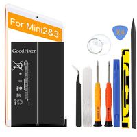 GoodFixer Replacement Battery Compatible with Apple iPad Mini 2/Mini 3, Complete Repair Tools Kit, Adhesive Strip, 0 Cycle 6471mAh Li-ion Replacement Battery [365 Days Warranty]