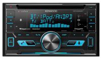 Kenwood DPX592BT Double-DIN in-Dash Car Stereo with High Resolution Audio Compatibility/iHeartRadio/