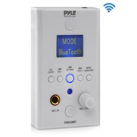 Pyle in-Wall Bluetooth Stereo Amplifier - Audio Control Wall Plate Receiver with MP3/USB/SD Readers, LCD Display (PWA20BT)