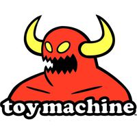 Toy Machine (Size W9.7 x H7.5 Centimeter) Car Motorcycle Bicycle Skateboard Laptop Luggage Vinyl Sticker Graffiti Decal Bumper Sticker