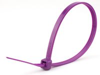 Secure Cable Ties Assorted Cable Ties (100, Purple - 14" 50lb)