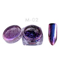 Nail Art Tool,Putar Sexy 6 Colors Powder Flakes Nail Bling Mirror Shimmer Powder Nail Art Glitter