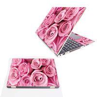Mightyskins Skin Compatible with Hp Spectre X360 15.6" (2018) - Pink Roses | Protective, Durable, and Unique Vinyl Decal Wrap Cover | Easy to Apply, Remove, and Change Styles | Made in The USA