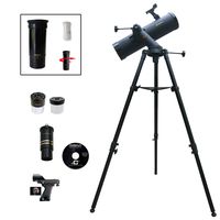 Cassini 640mm x 102mm Astronomical Telescope Kit - Free 6.8mm - 16mm Zoom Eyepiece