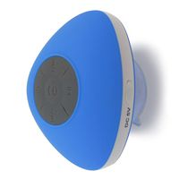 Latest 2015 Design IPX4 Slimline Waterproof Bluetooth Shower Speakers From HotelSpa (Blue)