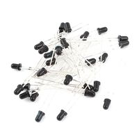 uxcell 30 Pcs 3mm Round Universal 940nm 850nm IR Infrared Receiving Head