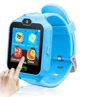 YIHOO Kids Smart Phone Watch for Girls Boys Children 2 Way Call 1.4'' HD Touch Screen Camera Game Digital Gizmo Learning Cellphone Wrist Watch for Birthday Holiday Cool Toys Smartwatches Gifts (Blue)