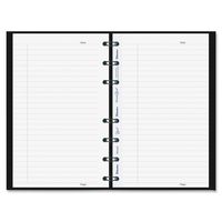 Blueline MiracleBind Notebook, 11 x 9.625 inches, Black, 150 Pages (AF11150.81)