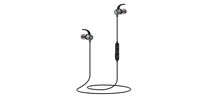 tidbit W10 Wireless Sweat Resistant Stereo Headphones, Bluetooth Headphones Headset, Wireless Earbuds Magnetic Stereo Earphones for Running and Workout with Mic, Black