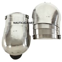 NauticalMart Cavalier Pauldrons Shoulder Armour Silver