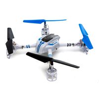 Blade BLH9700 Ozone RTF Quadcopter with Safe Technology, 2.4GHz Transmitter, Battery & Charger, White and Blue