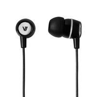 V7 Audio Stereo Earbud 3.5MM 3.9FT BLK U530