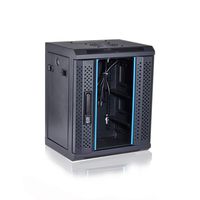 KENUCO SOHO Mini 10'' Rack with Fan for 10'' Patch Panels, Shelves, SOHO Active Components | NOT for 19'' Rack | 6U