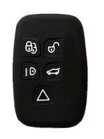 KAWIHEN Silicone Key Fob Cover Protector For Land Rover 5 Button key fob case LR2 LR4 Discovery Range Rover Sport Discovery Evoque LR052882 KOBJTF10A LR052905