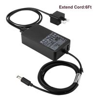 Emaks® New 48-Watt AC Adapter for Microsoft Surface Pro 3 Docking Station . Model 1627 12V 4A Laptop Notebook Power Transformer with AC Power Cord