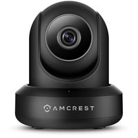Amcrest WiFi Camera Indoor Pan/Tilt Surveillance Wireless IP Camera, Home Video Security System with IR Night Vision, Two-Way Talk, Motion Detection for Nanny Cam, Pet and Baby Monitor IPM-721B Black